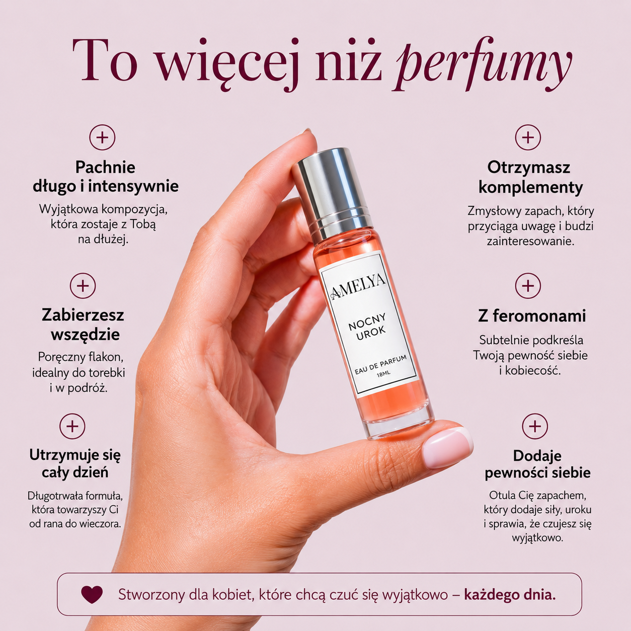 AMELYA · Feromonowa Kolekcja Zapachów