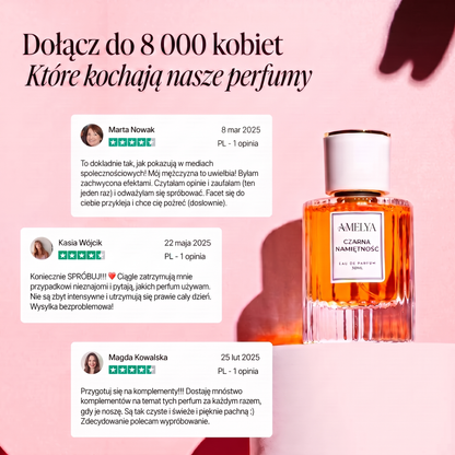 AMELYA · Feromonowa Kolekcja Perfum