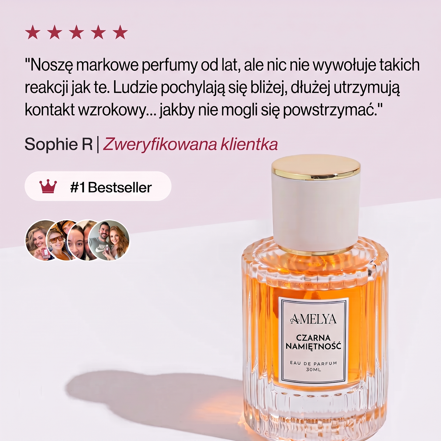AMELYA · Feromonowa Kolekcja Perfum
